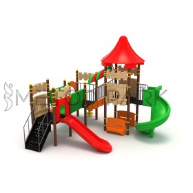 59 M Castle Themed Playground